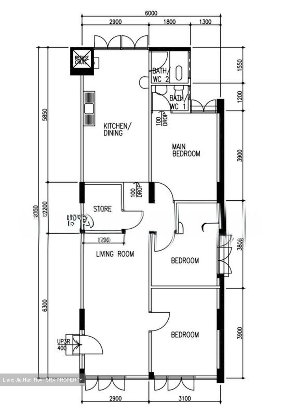 Blk 212 Ang Mo Kio Avenue 3 (Ang Mo Kio), HDB 4 Rooms #533766681